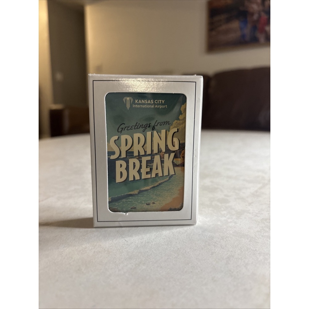 Kansas City International Airport Spring Break Souvenir Playing Cards Deck USA